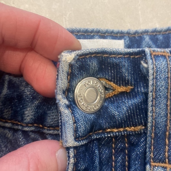 TOPSHOP Mom Jeans 100%‎ Cotton - Picture 7 of 15